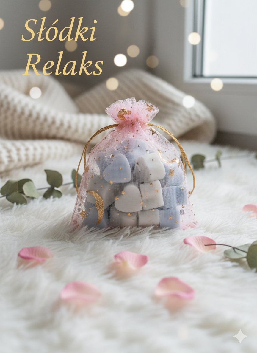 Wax Melts Mini Hearts – Lavender | 50 pcs.